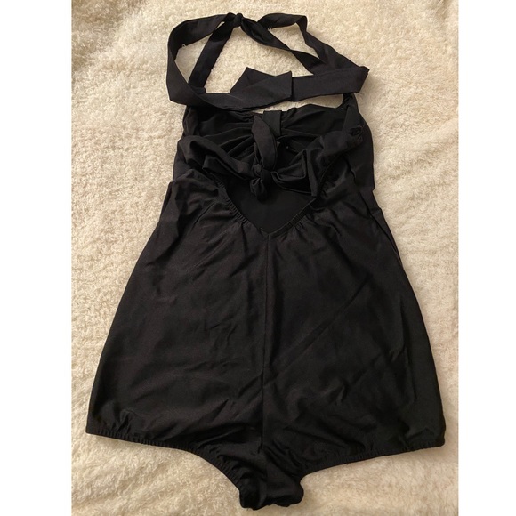 Pinup Style One Piece Swimsuit - Picture 2 of 2